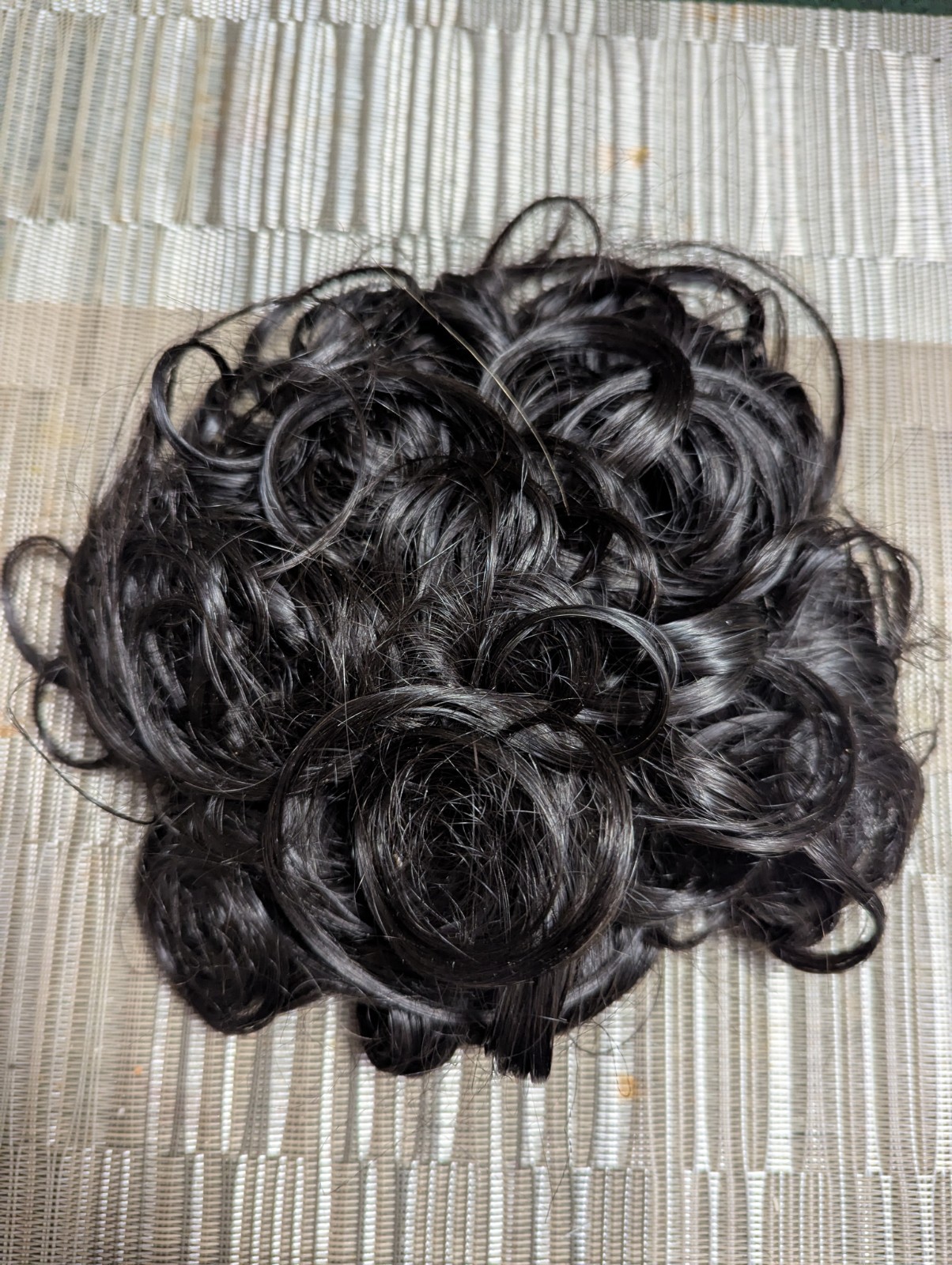 Maxi Synthetic Wiglet Hairpiece Dark Brown #2 Loose Curl