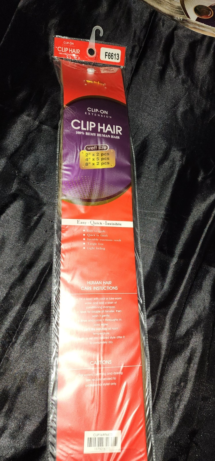 Remy Human Hair Clip In Extensions 9PCS Full Head Set 16″ 18″ 22″ Clip-On Hair