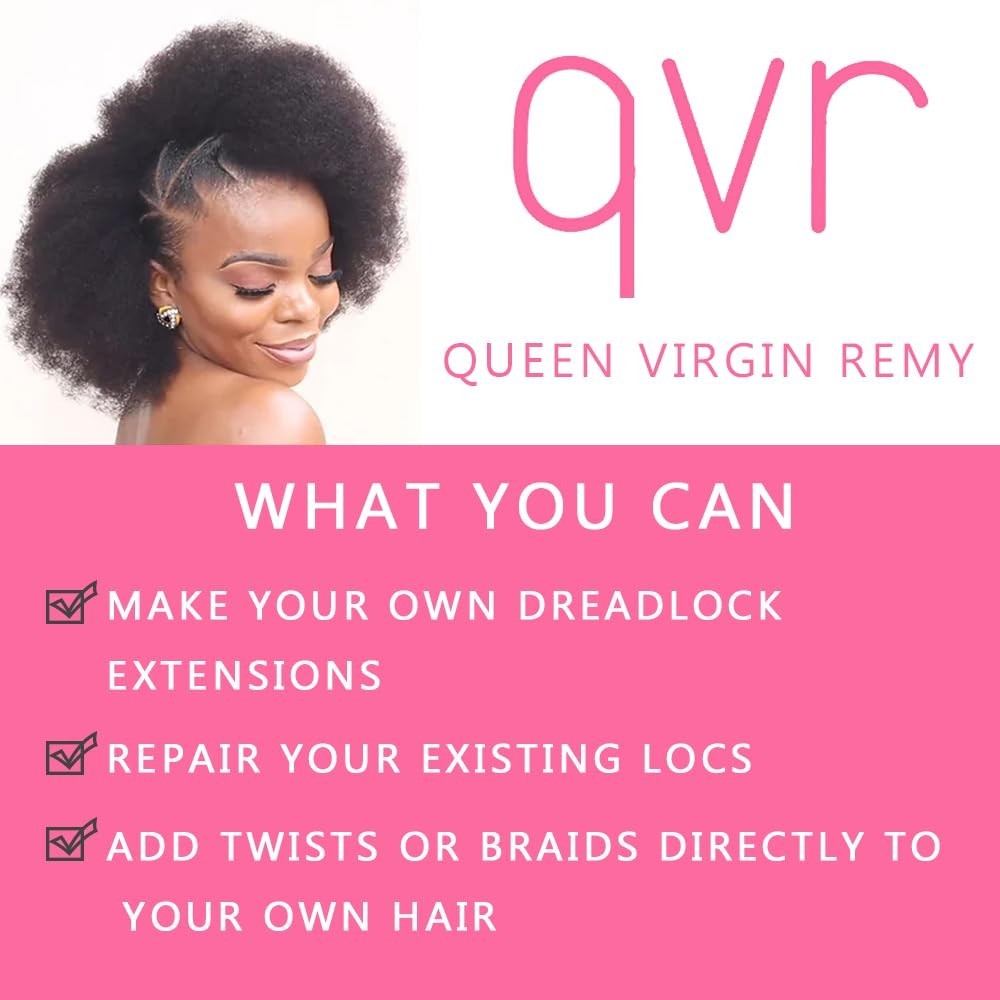 Soft Afro Kinky Human Hair Bulk for Dreadlock Extensions – Honey Blonde Style