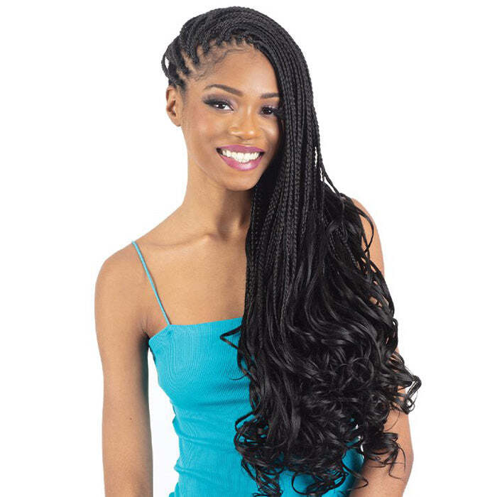 Freetress Braid Synthetic Hair 3X Braid – FRENCH CURL 22″