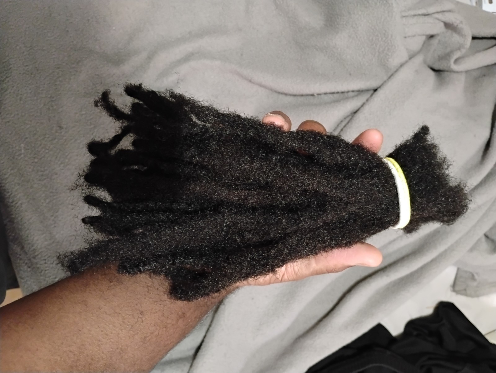 100% Real Human Hair Dreadlocks 38pc. 10″ locs