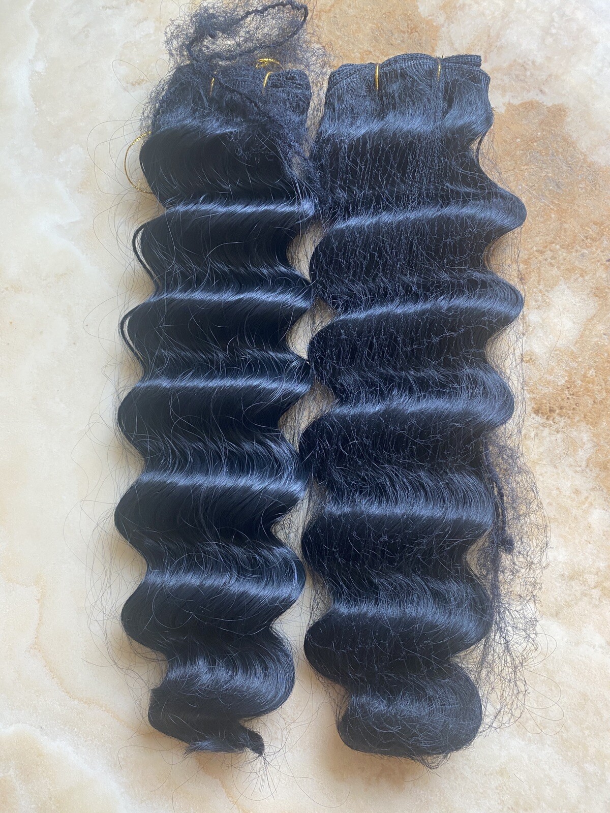 HAIRTREND QUALITY SYNTETHIC RIPPLE DEEP WAVE HAIR “16”INCH LOT 2 COLOR 1B