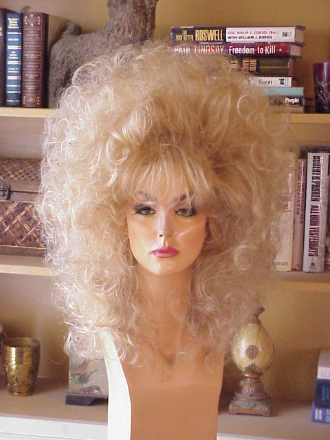 SIN CITY WIGS SALE! BLONDE BABY CURLY FLIRTY LOOK BIG QUEEN HAIR NATURAL BODY!