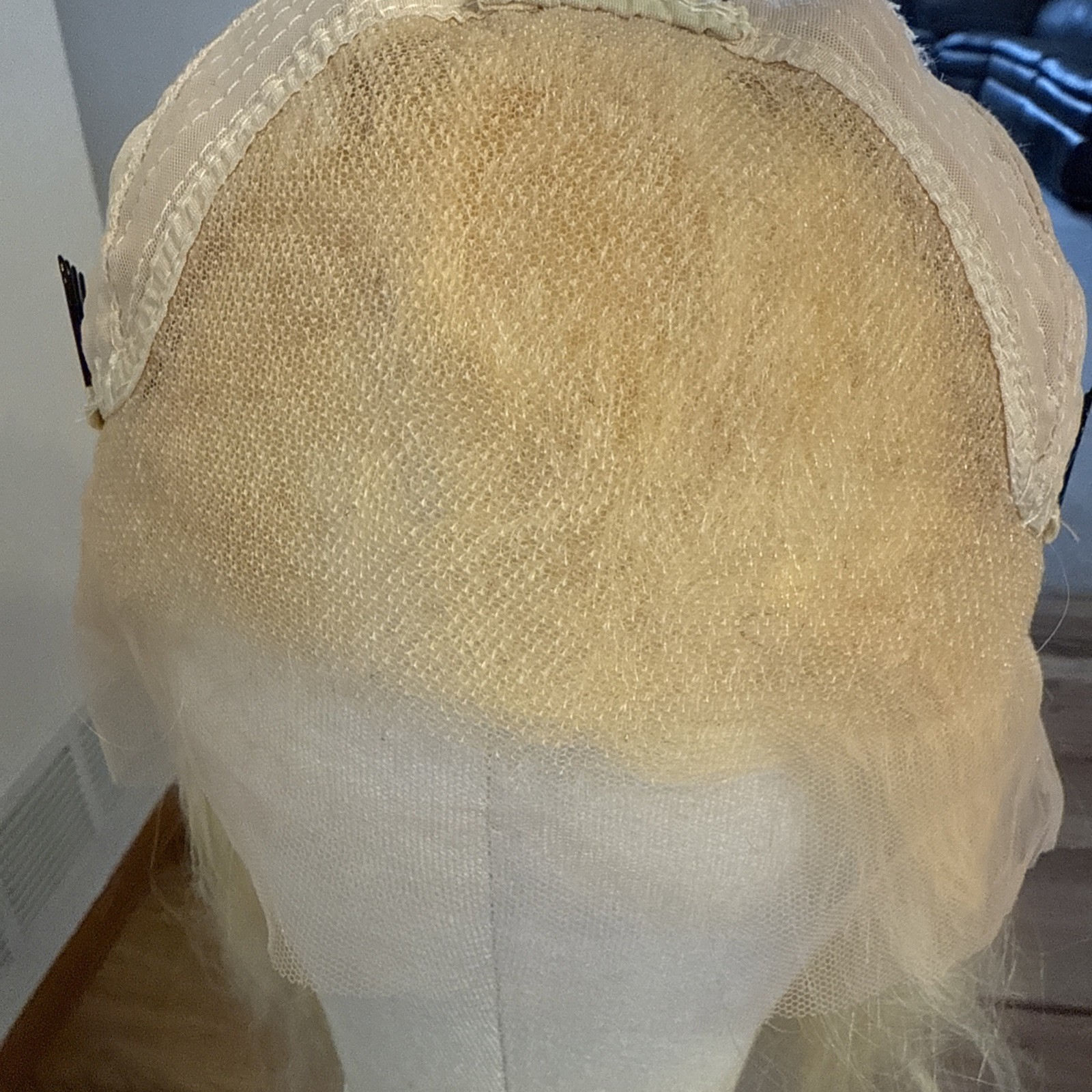 Human Hair Wig | 27” Light| Golden Blonde Highlight’s Lace Cap No Tags 144
