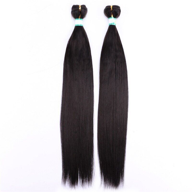200gram/lot Straight Hair Bundles High Temperature Synthetic Hair Extensions