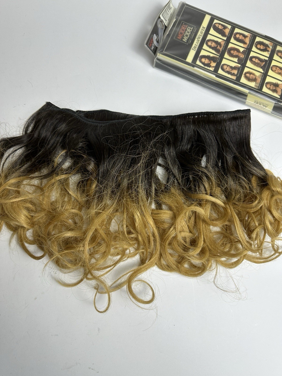 MODEL MODEL 100% Human Hair Dream Weaver Soho Curl Weaving Extension 12″ KC
