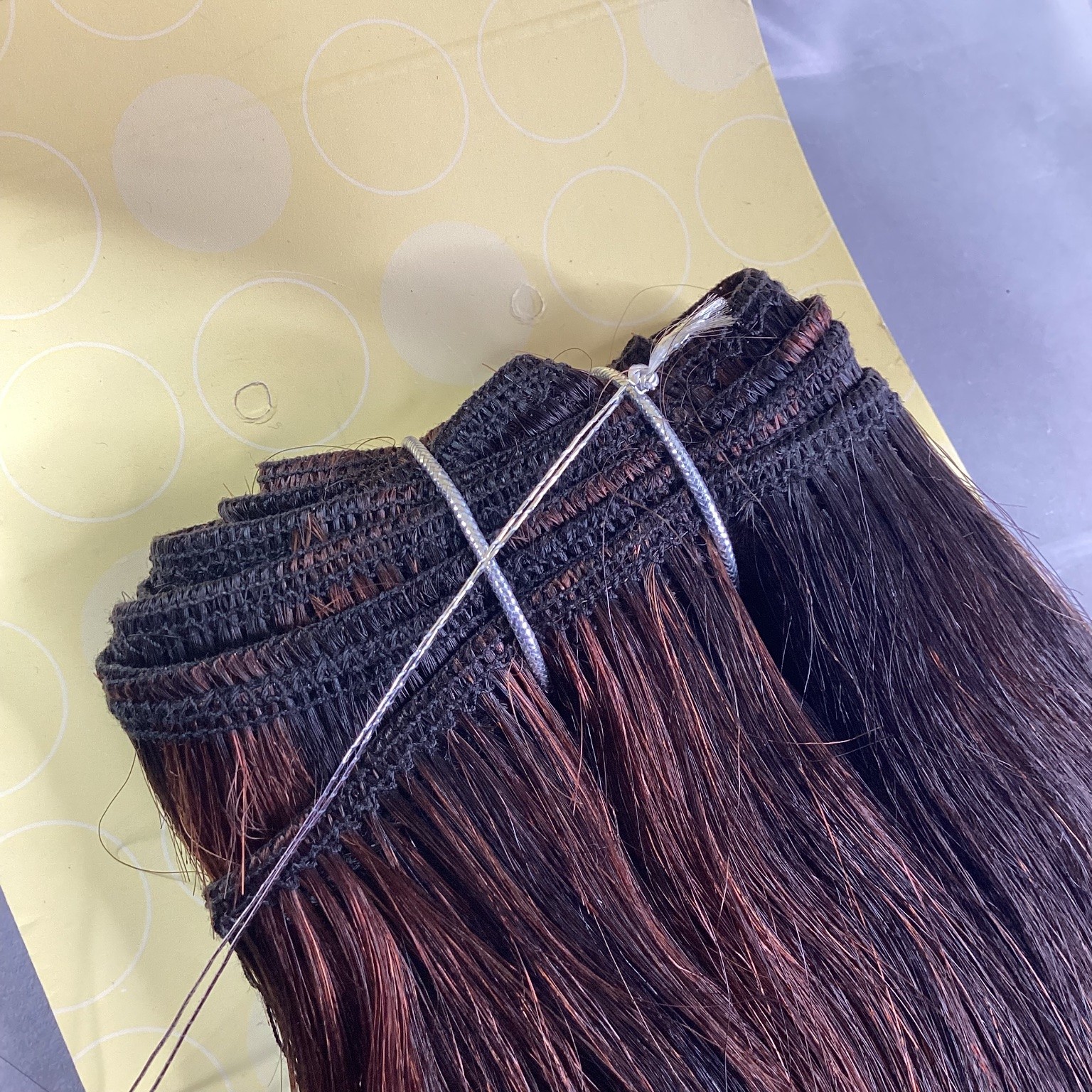Outre EDGE 100% Human Hair Extensions 14″ C1B/33 Soft Yaki WVG