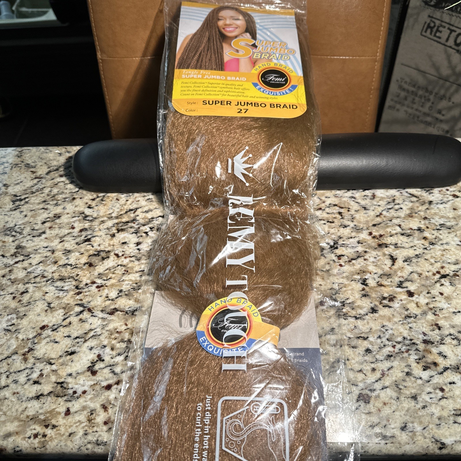 Femi Collection Super Jumbo Braid- Brand New Color 27