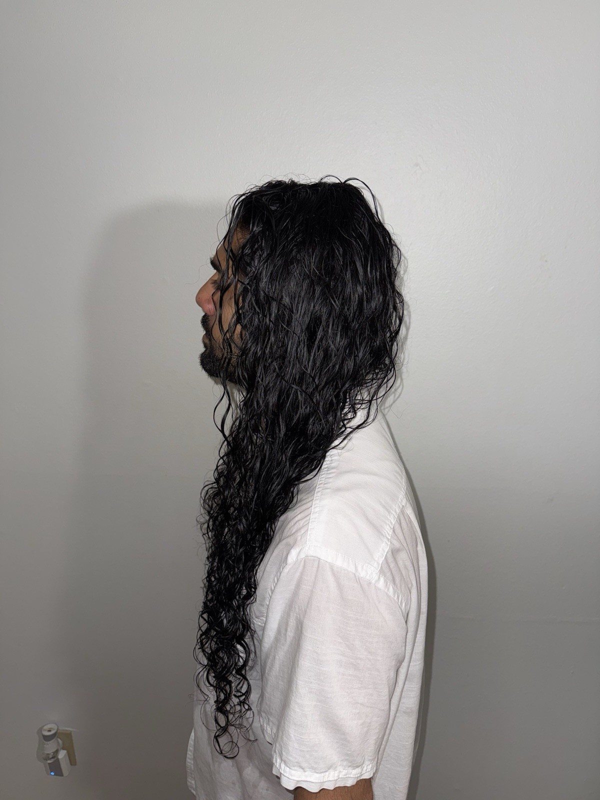 Virgin Thick Persian/Middle Eastern Long Curly Black Hair ￼