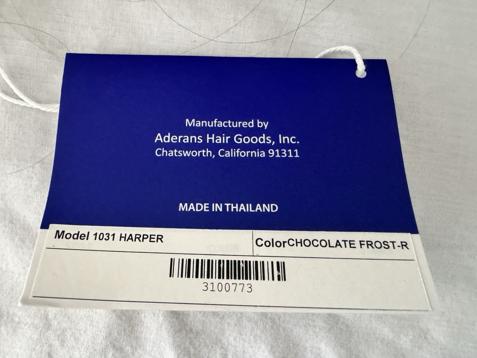 Rene of Paris Harper Wig In Chocolate Frost Rooted Color BNWT Long Silky Tresses