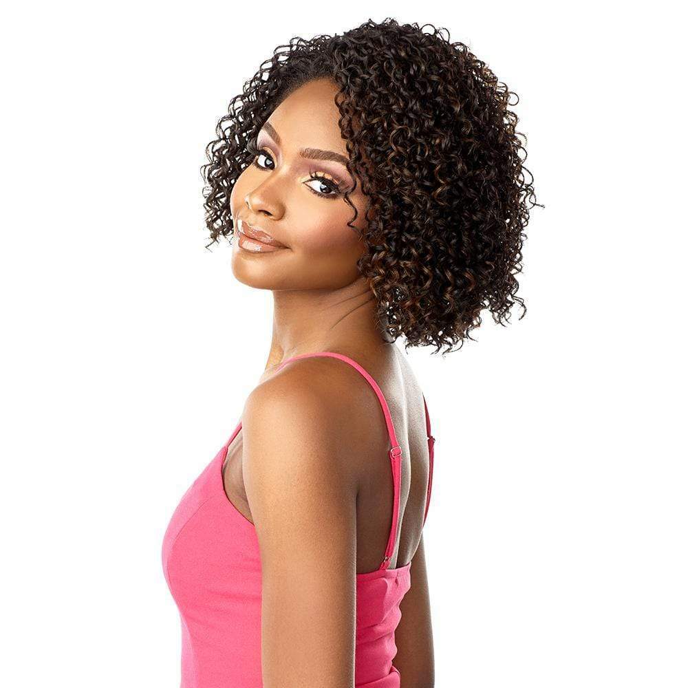 SENSATIONNEL INSTANT WEAVE SYNTHETIC HALF WIG WITH DRAWSTRING CAP – IWD 10