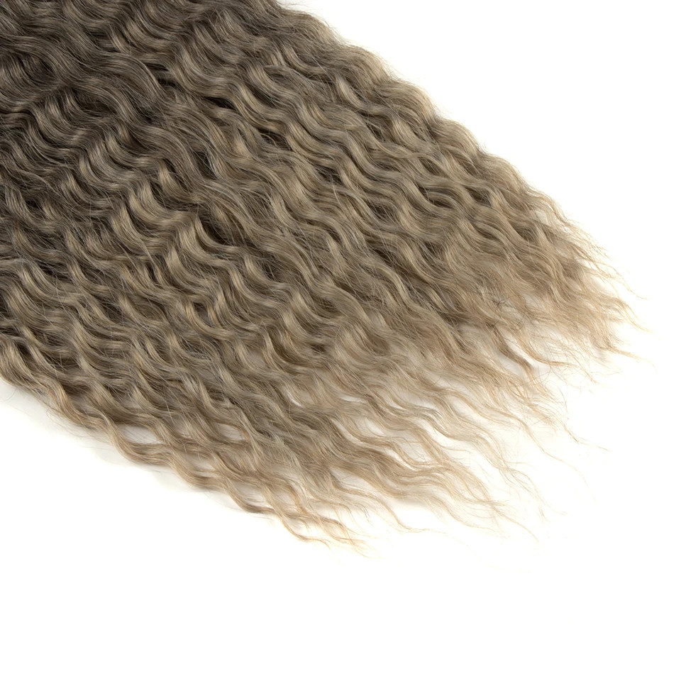 Ariel Hair Synthetic Twist Crochet Curly Hair 24 Inch Water Wave Braid Hair