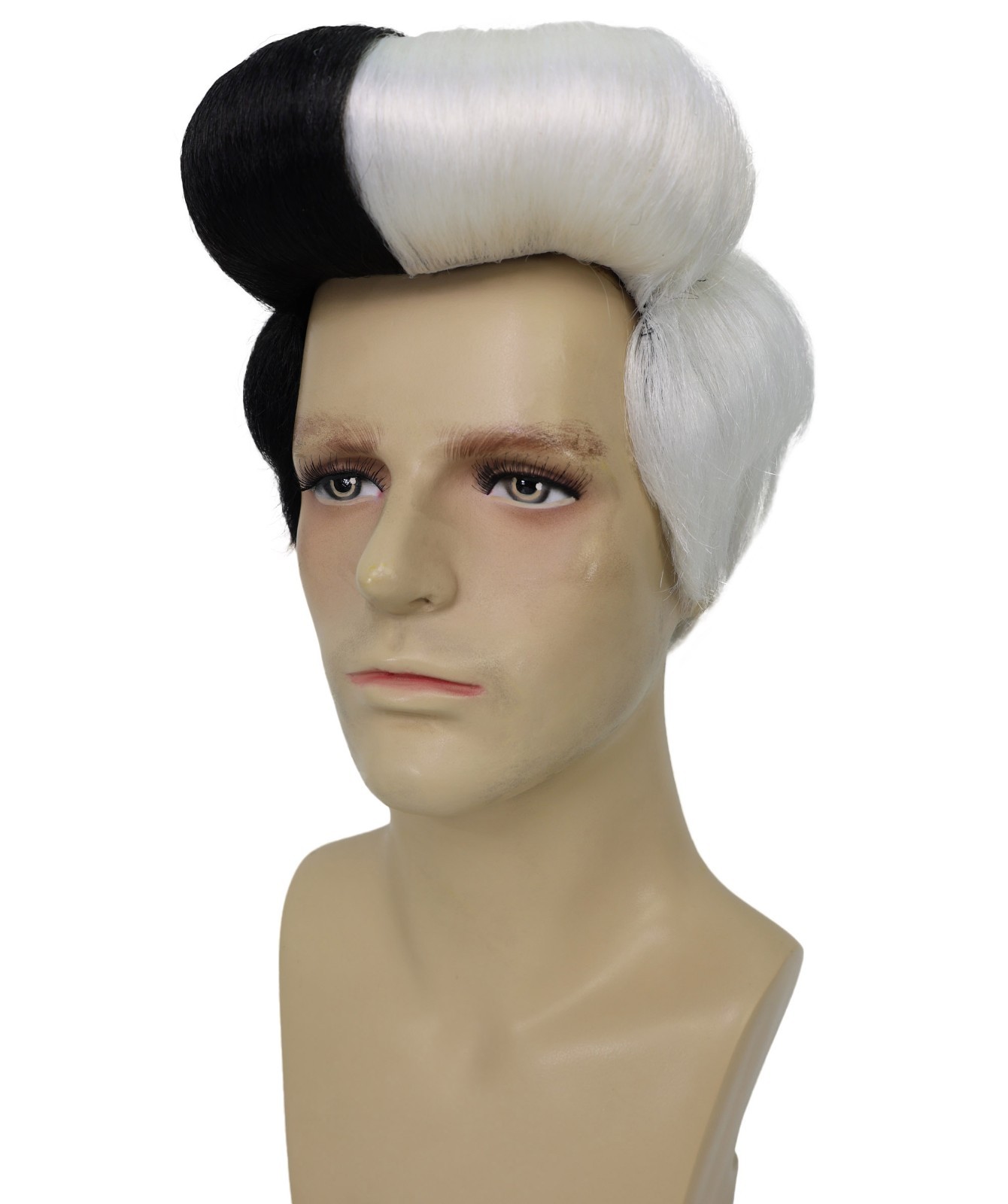 HPO Adult Men’s Manga Anime Pompadour Multiple Wig, Perfect for Halloween