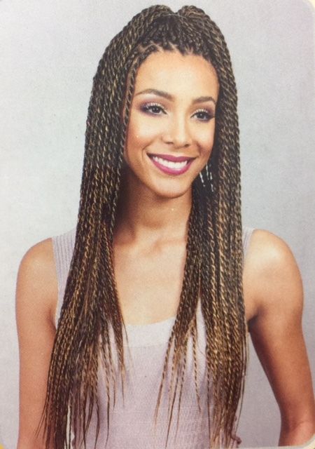 [6 Pack] Bobbi Boss Pre-Feather Tip Braiding Hair 100% Afrelle Kanekalon 3oz 54″