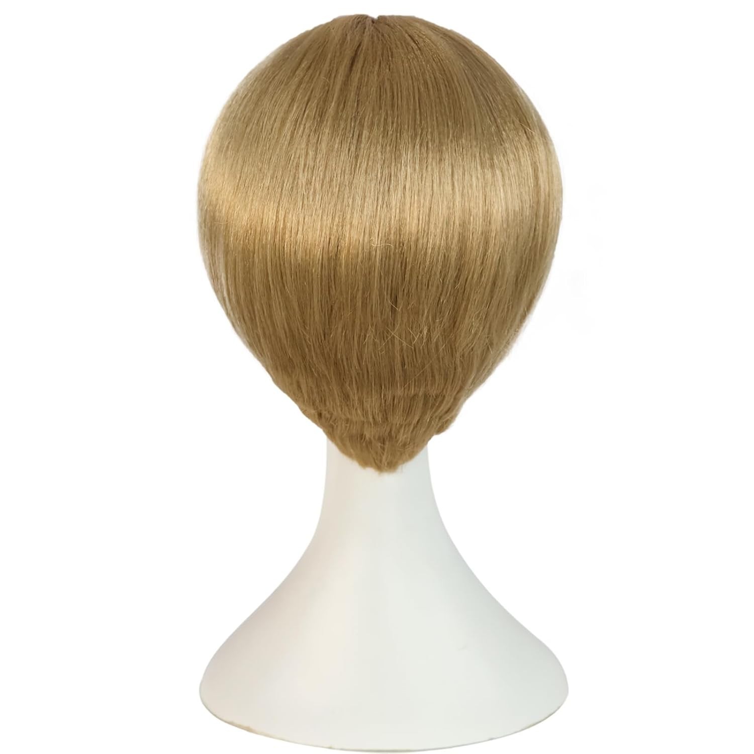 Hair Cap + Short Blonde Bowl Cut Wig Men with Bangs Blonde Mushroom Wigs 60s …
