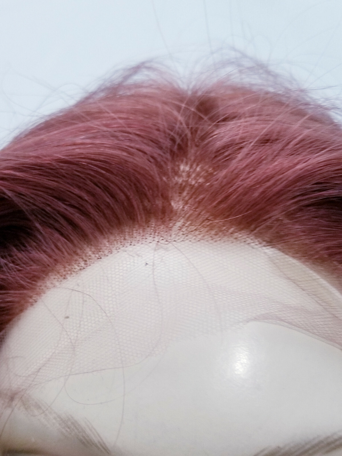 Full Lace Wig Glueless Human Hair Auburn Red IN STOCK