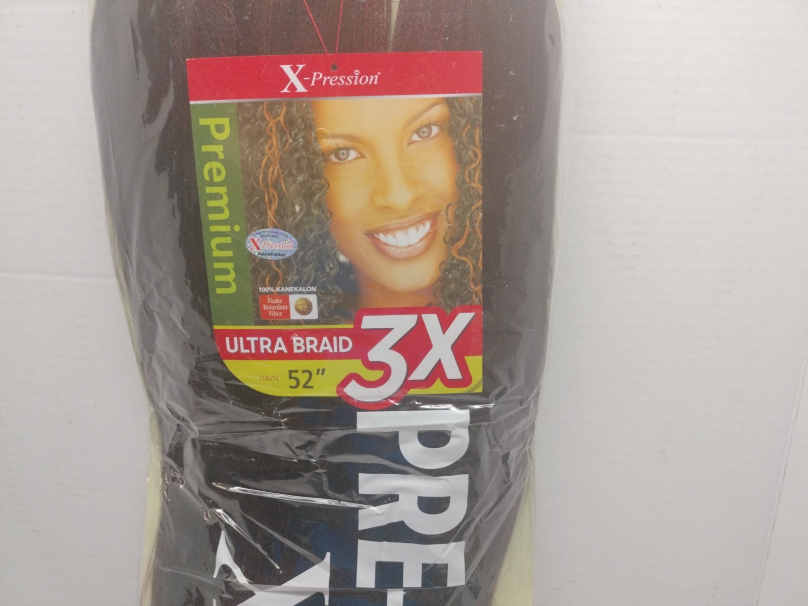 2 Outre X-pression 52″ Hair Extensions Ultra Braid Pre-Stretched 2T1B/350