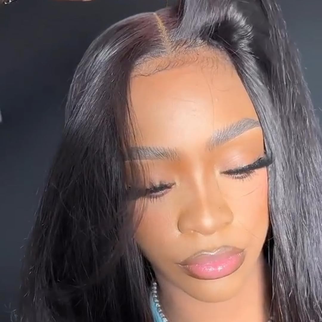 Beeos Yaki Straight 2X6 Skinliek Real Hd Lace Closure 0.1Mm Ultra-Thin