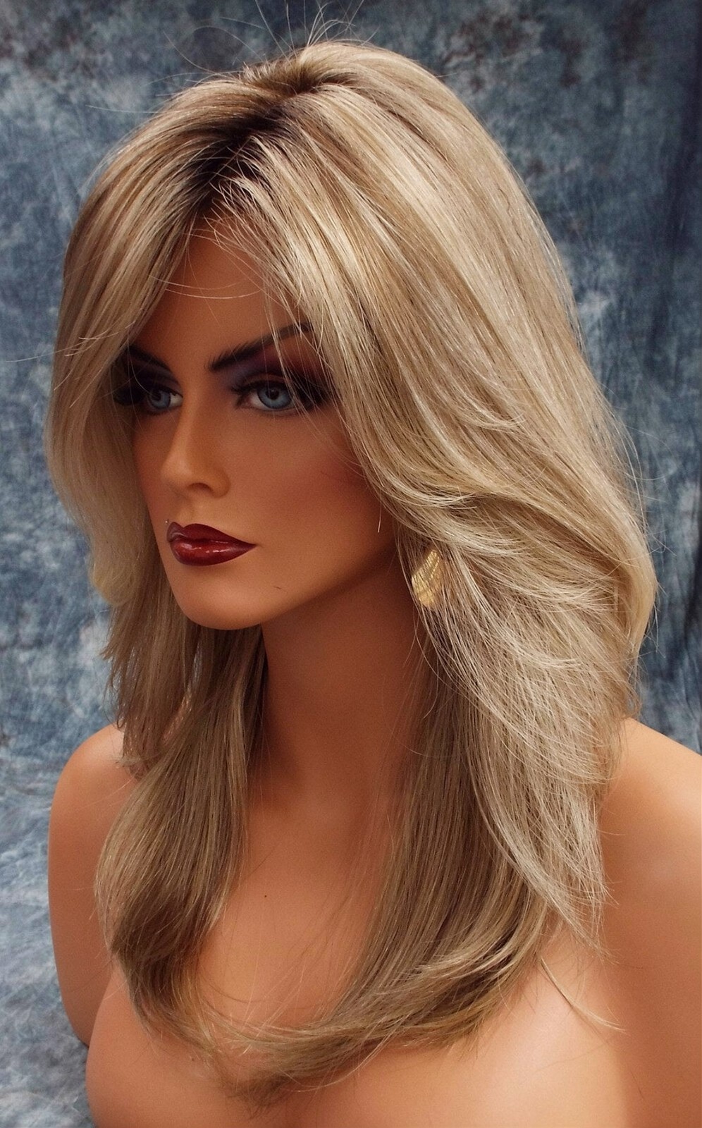 Mackenzie Lace Front Part Designer Wig ELEGANT SHARP ROOTED BLONDE | RH1488RT8 |