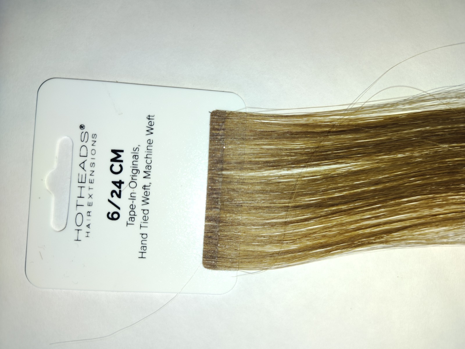 Hotheads 12 Inch Tape-in Extensions, Lot Of 10, #6/24 C