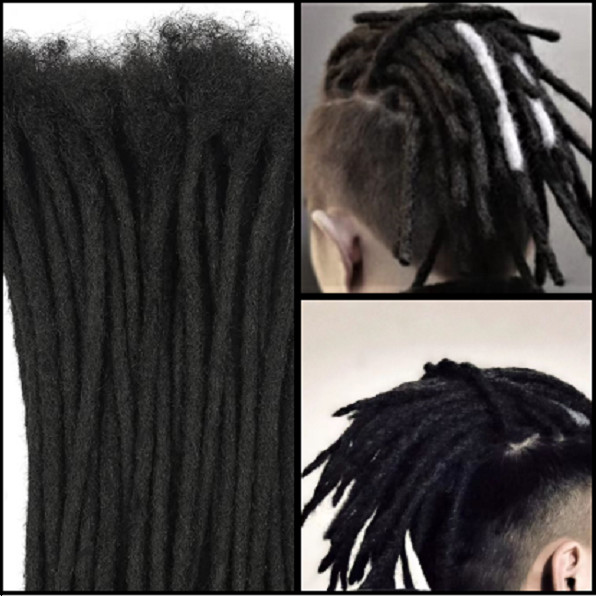 100% Human Hair0.6cm thickness10 Inch Bundled Sale,20 Strands.Fast Shipping