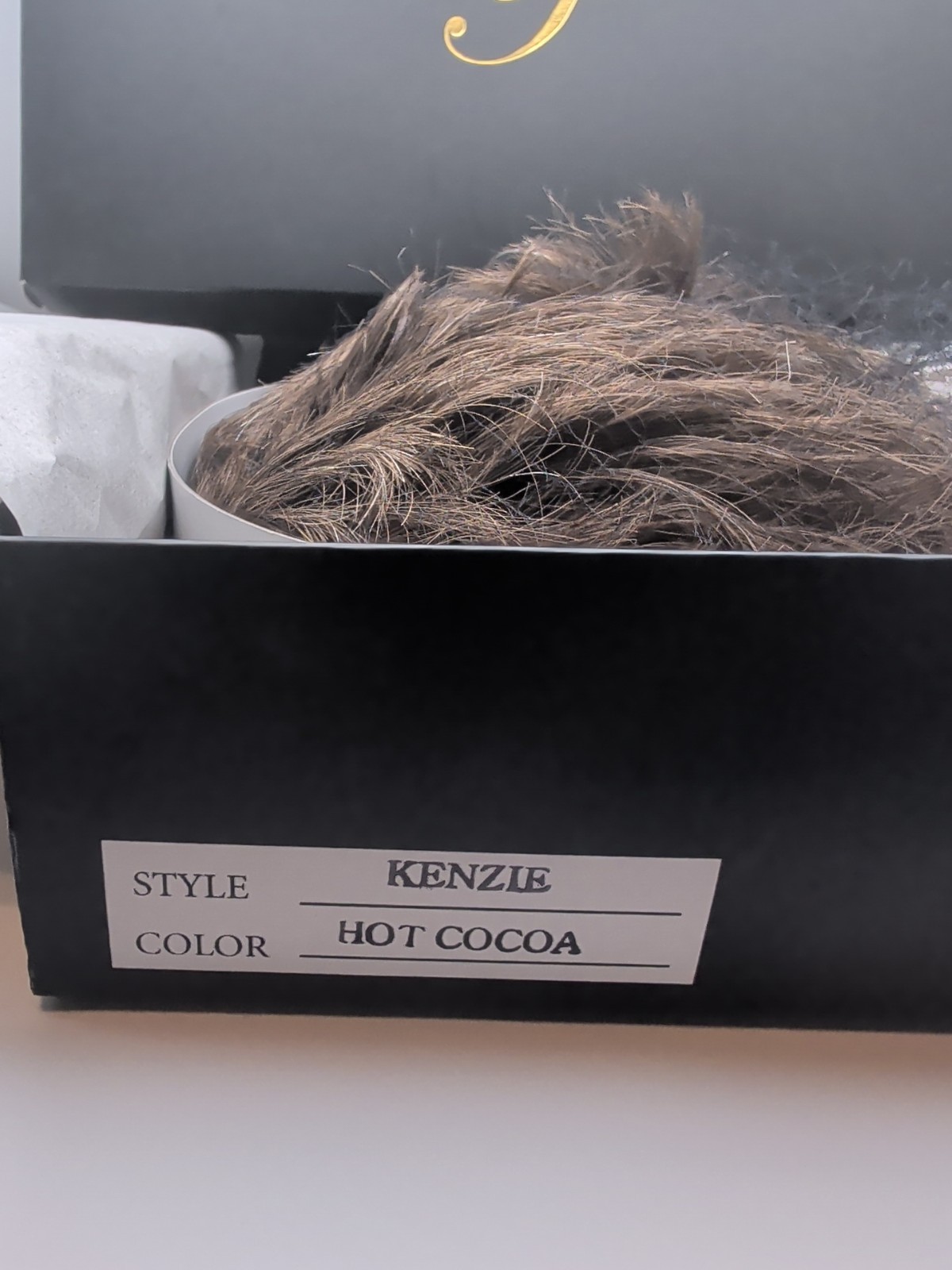 Tony of Beverly Kenzie Wig Hot Cocoa Women’s Short Brown EUC w/ Box