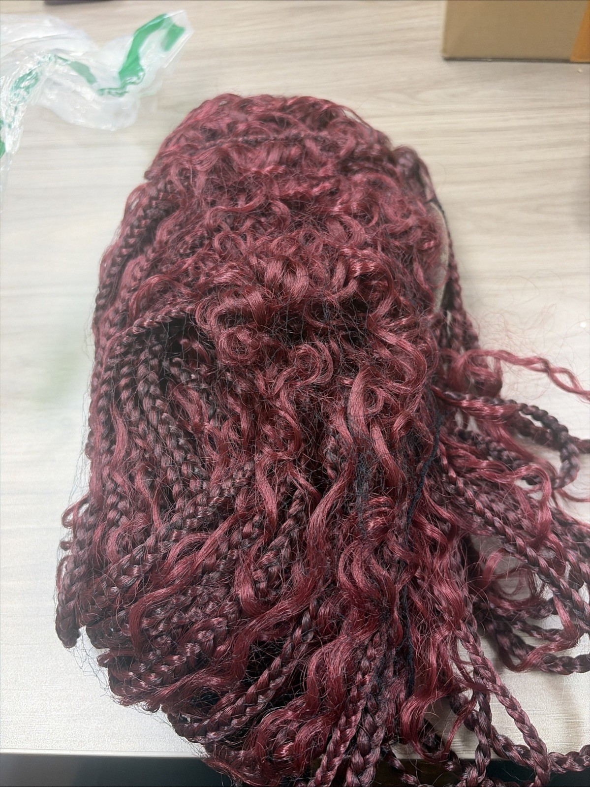 360 HD Full Lace Knotless Braided Wigs for Women Braided Lace Synthetic 36″