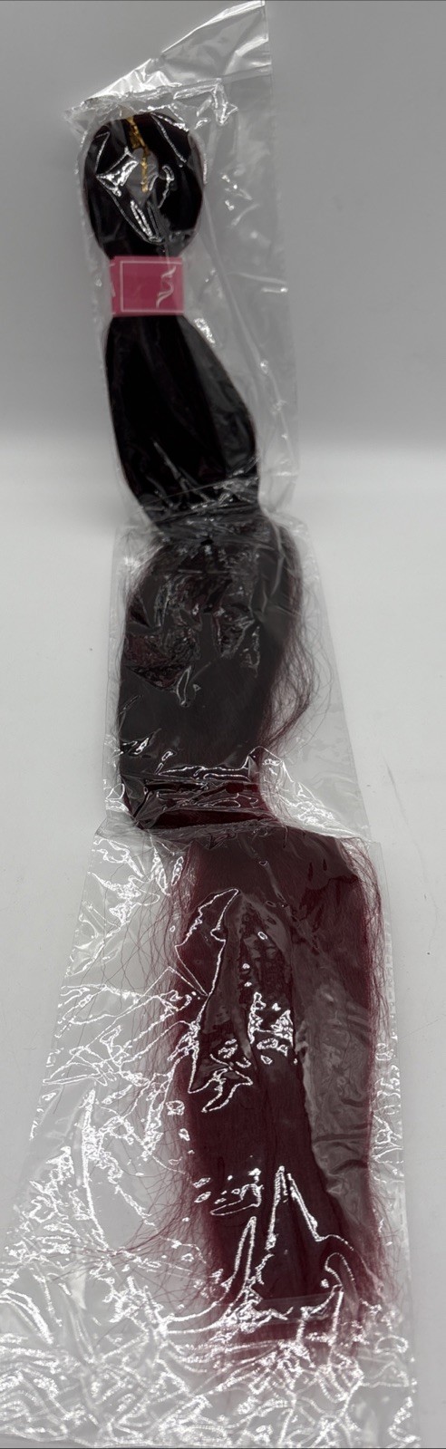 MSCHARM HAIR Easy Braid 1B/900 Off Black 1B Red Burgundy Shade 900 26in 6pk New