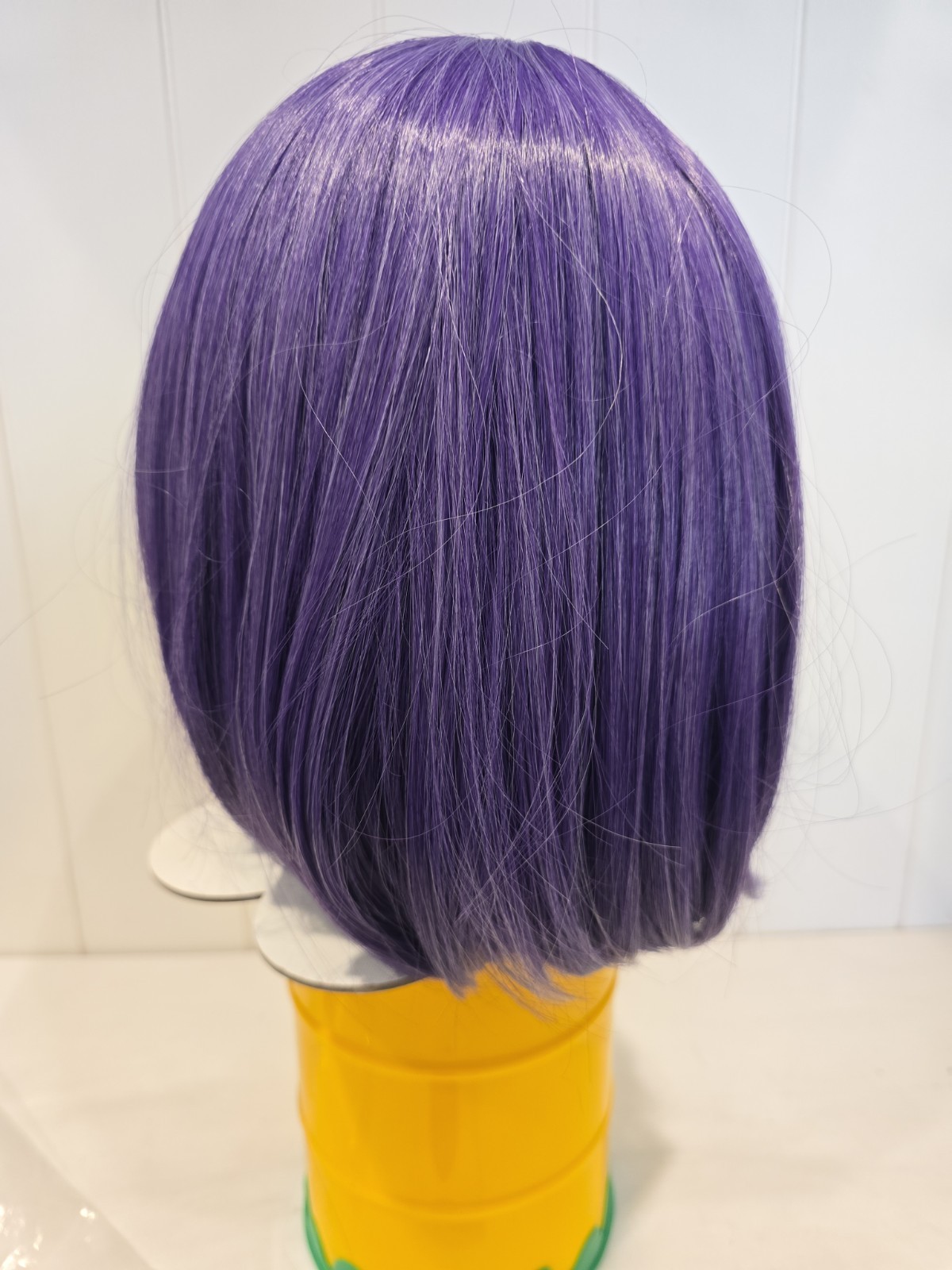 Wild Cos 12 Inch Straight Synthetic Cosplay Wig For Women Violet