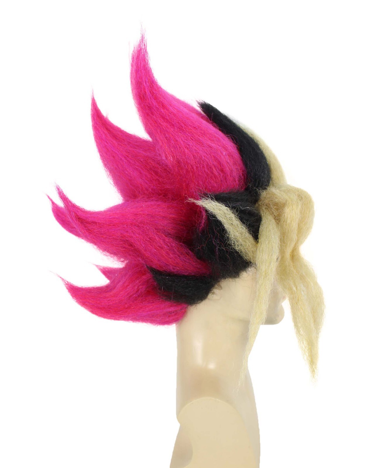 HPO Adult Men’s King of Games Multicolor Wig | Best for Halloween,HM-1625