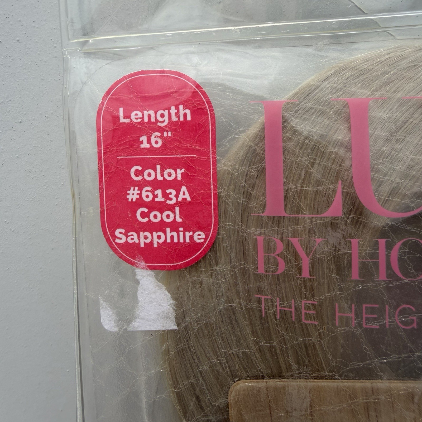 Hotheads Tape In Extensions LUSH Originals 16” 20 Pieces Sapphire #613A NEW