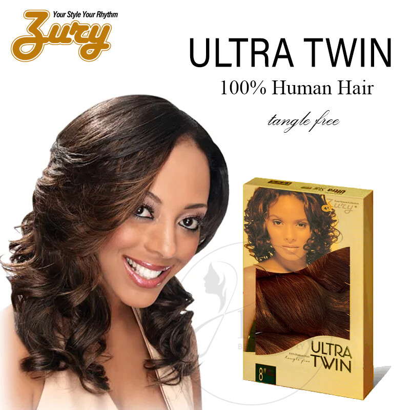 Zury Ultra Twin 100% Human Hair 8″,10″,12″,14″,16″,18″