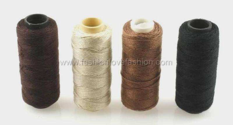 1 Spool 65 Yards or 60m Hair Extension Sewing Braiding Weaving Thread