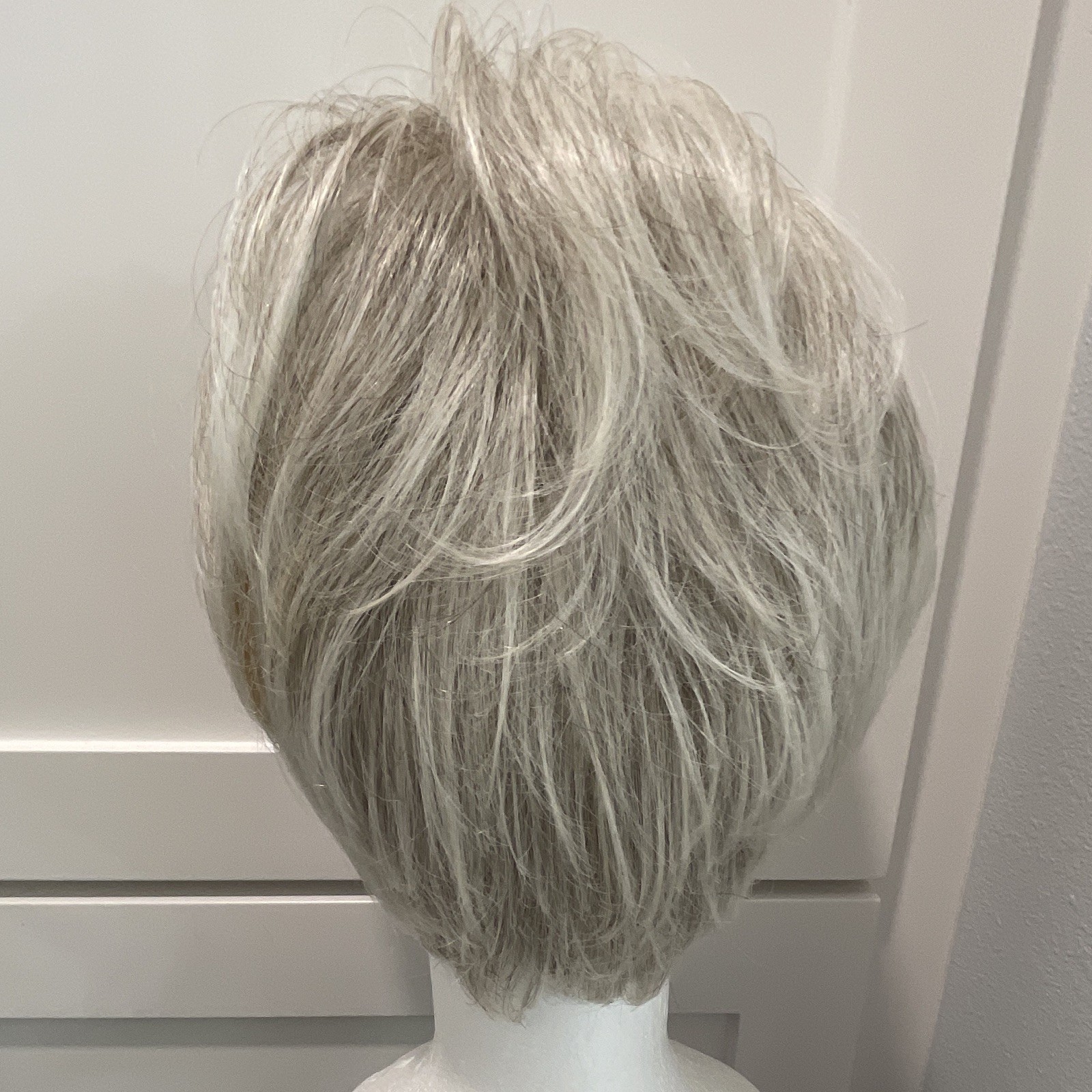 Raquel Welch Synthetic Short Layered Wig Gray/Silver