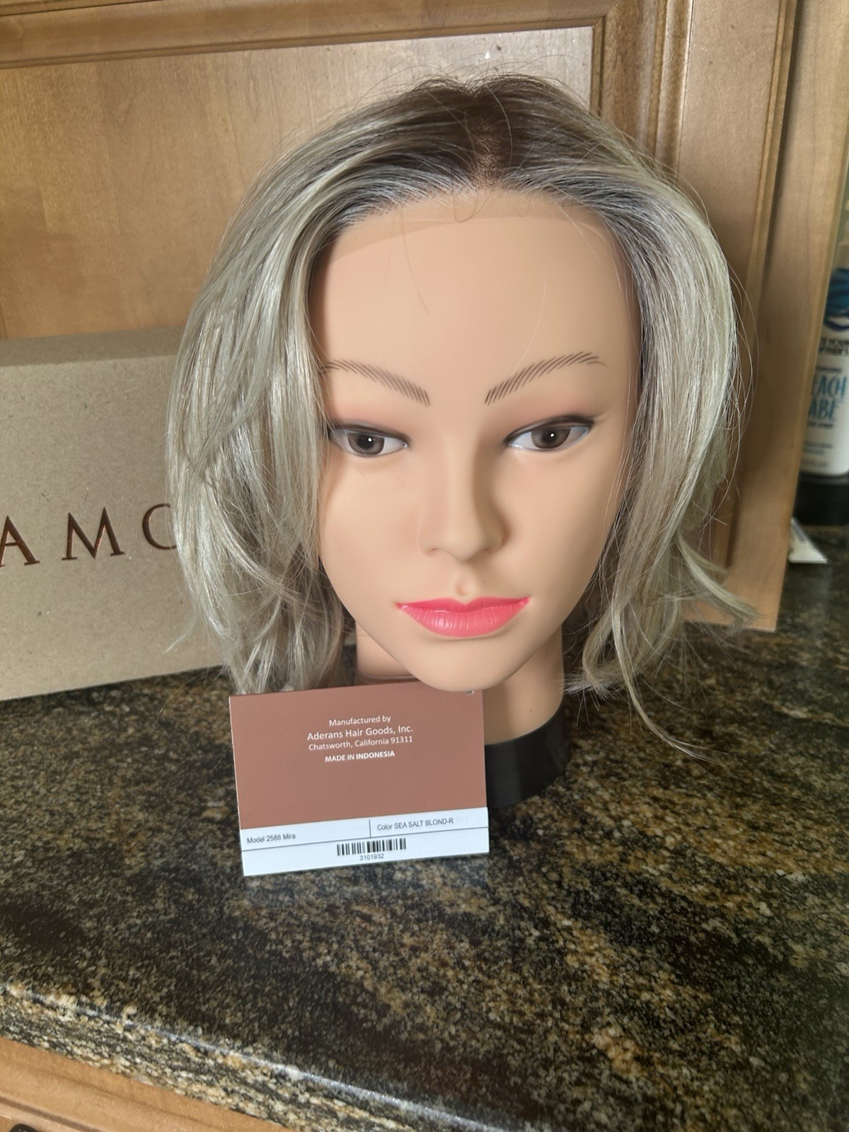 Amore Mira Model#2588 Sea Salt Blond-R NIB