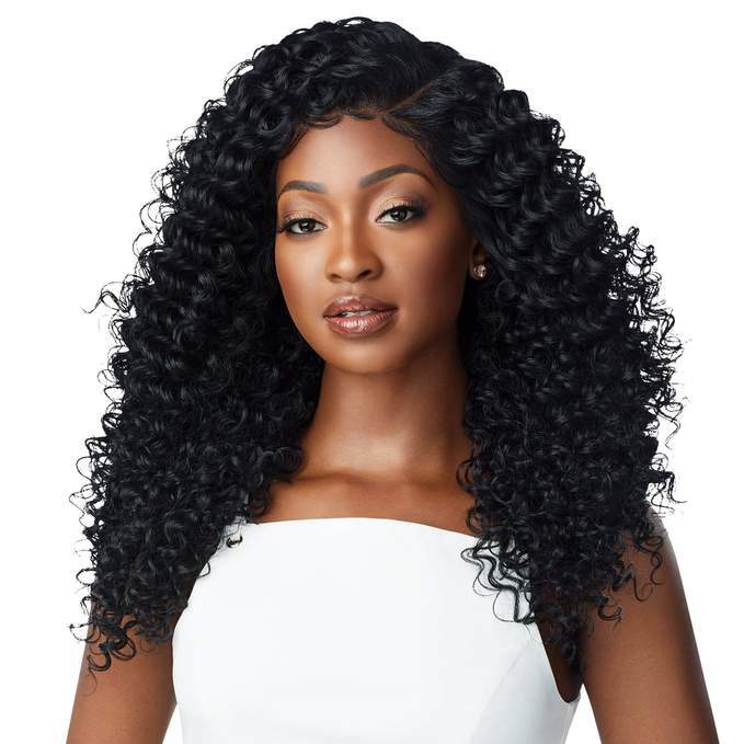 OUTRE PERFECT HAIR LINE SYNTHETIC 13X6 FAUX SCALP LACE FRONT WIG – DOMINICA