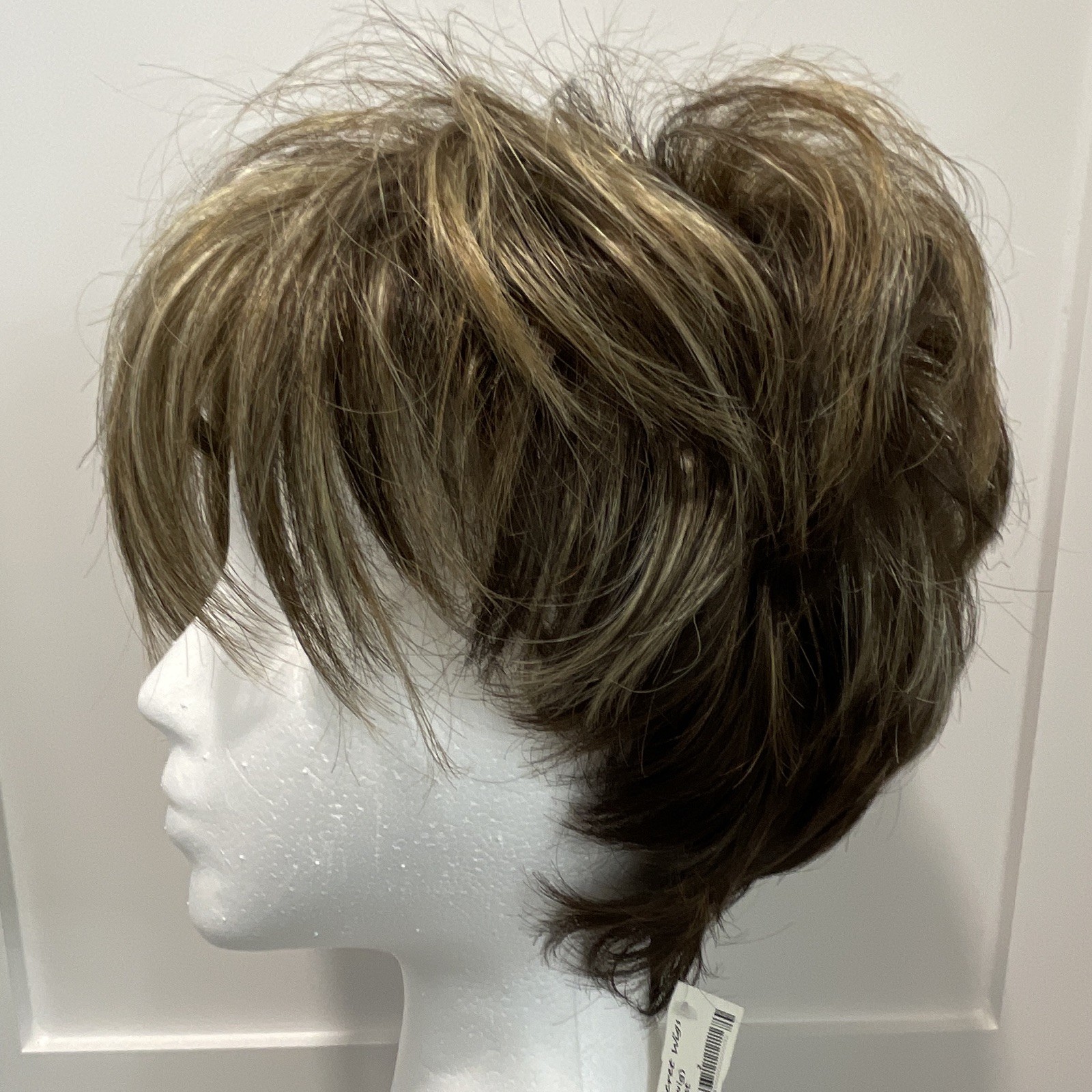 Godivas Secret Wigs Cristi Short Layered Straight Wig – Chocolate Frost Women