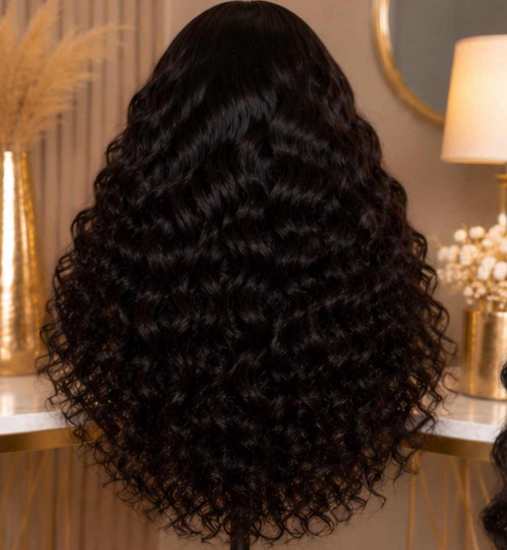 👑 “HD Lace Body Wave Wig – Natural Look & Big Volume” 👑