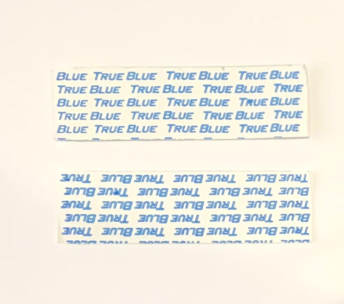 TRUE BLUE Lace Front Straight Strip 1″ X 3″ Supertape Wig 36 PCS
