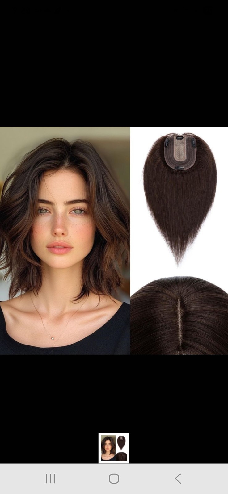 Rich Choices Hair Toppers for Women Real Human Hair 100% Human Remy Toppers