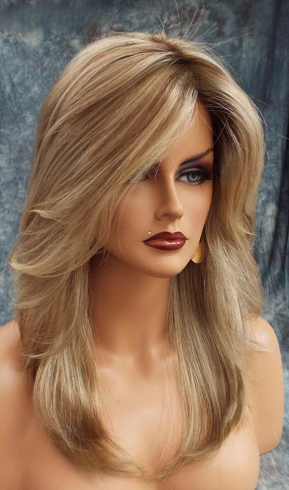 Mackenzie Lace Front Part Designer Wig ELEGANT SHARP ROOTED BLONDE | RH1488RT8 |