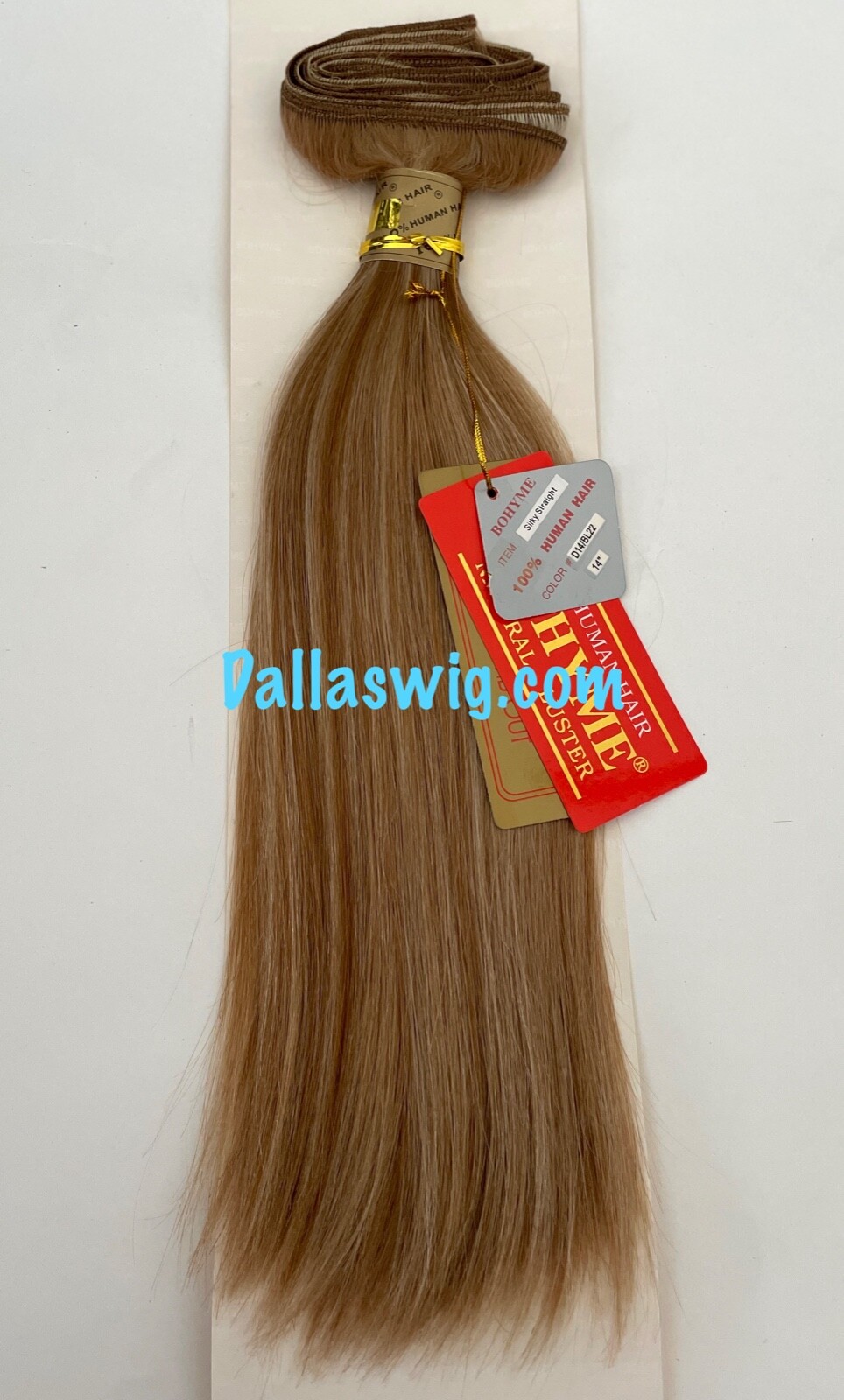 Bohyme 100% Natural Silky Straight Weaving Hair 14″ ONE Bag