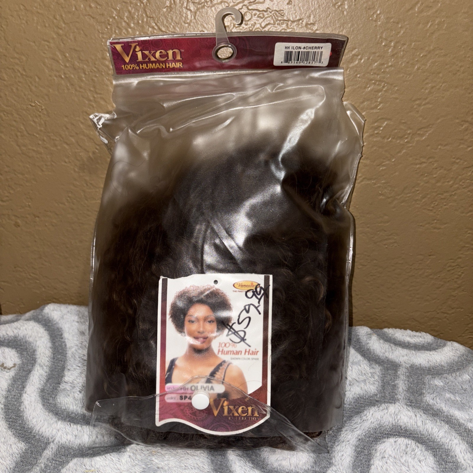 Vanessa Vixen 100% Remi Human Hair Natural Style ILon Cherry Olivia Wig