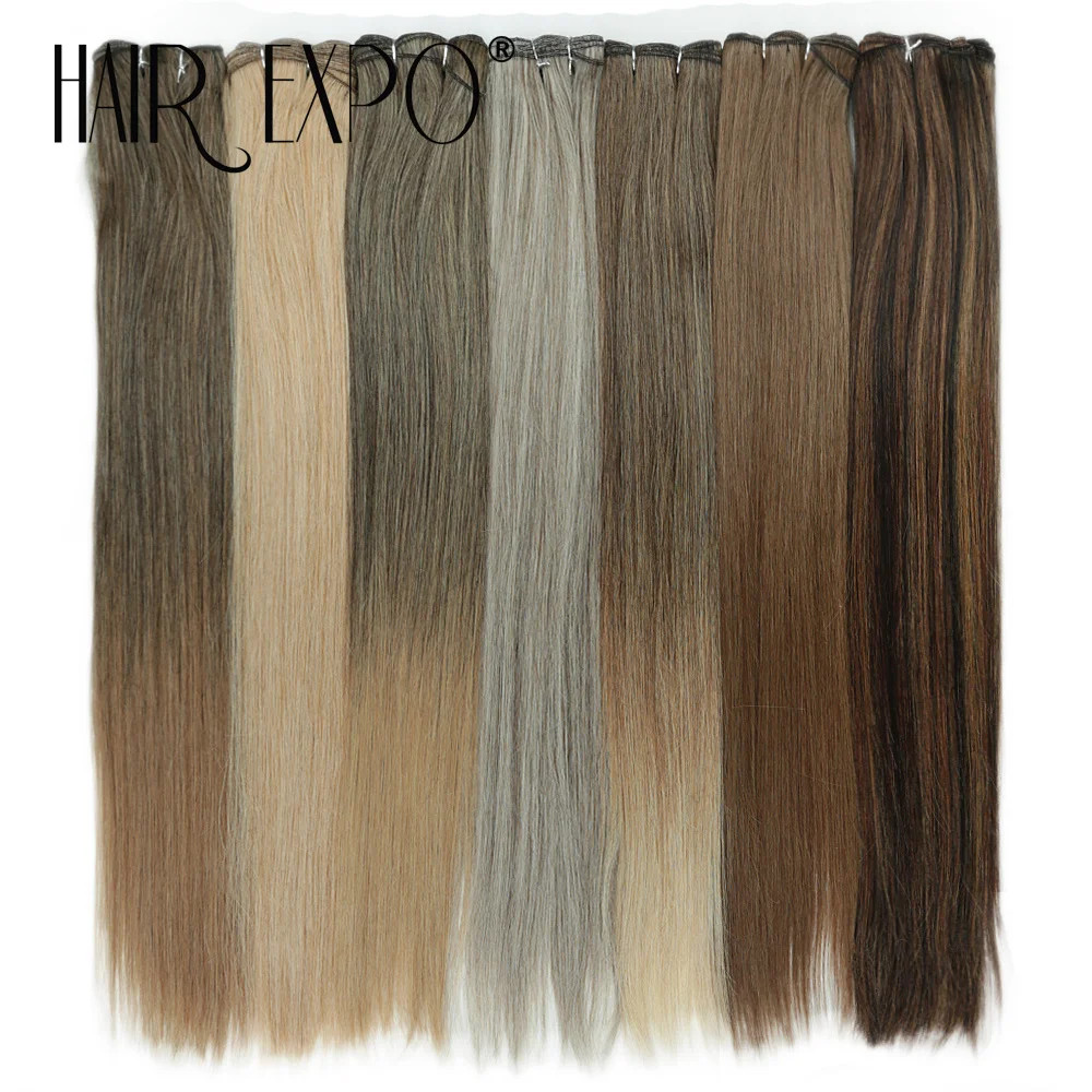 Protein Straight Hair Weave 26 Natural Soft Heat Resistant Synthetic Fiber Hair
