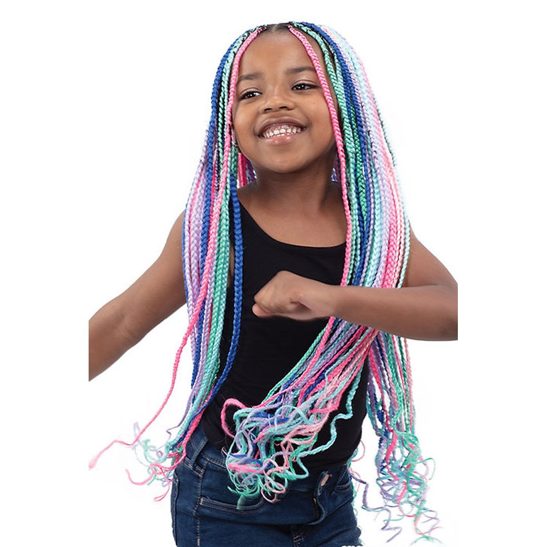 Mayde Beauty Synthetic Braid – 6x Braid Nation Kid 18″