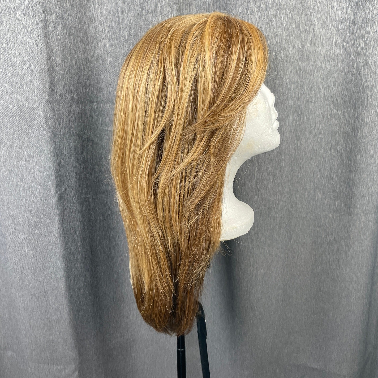 Sensationel Empress Dark Brown Layered Bangs Lace Front Hair Wig
