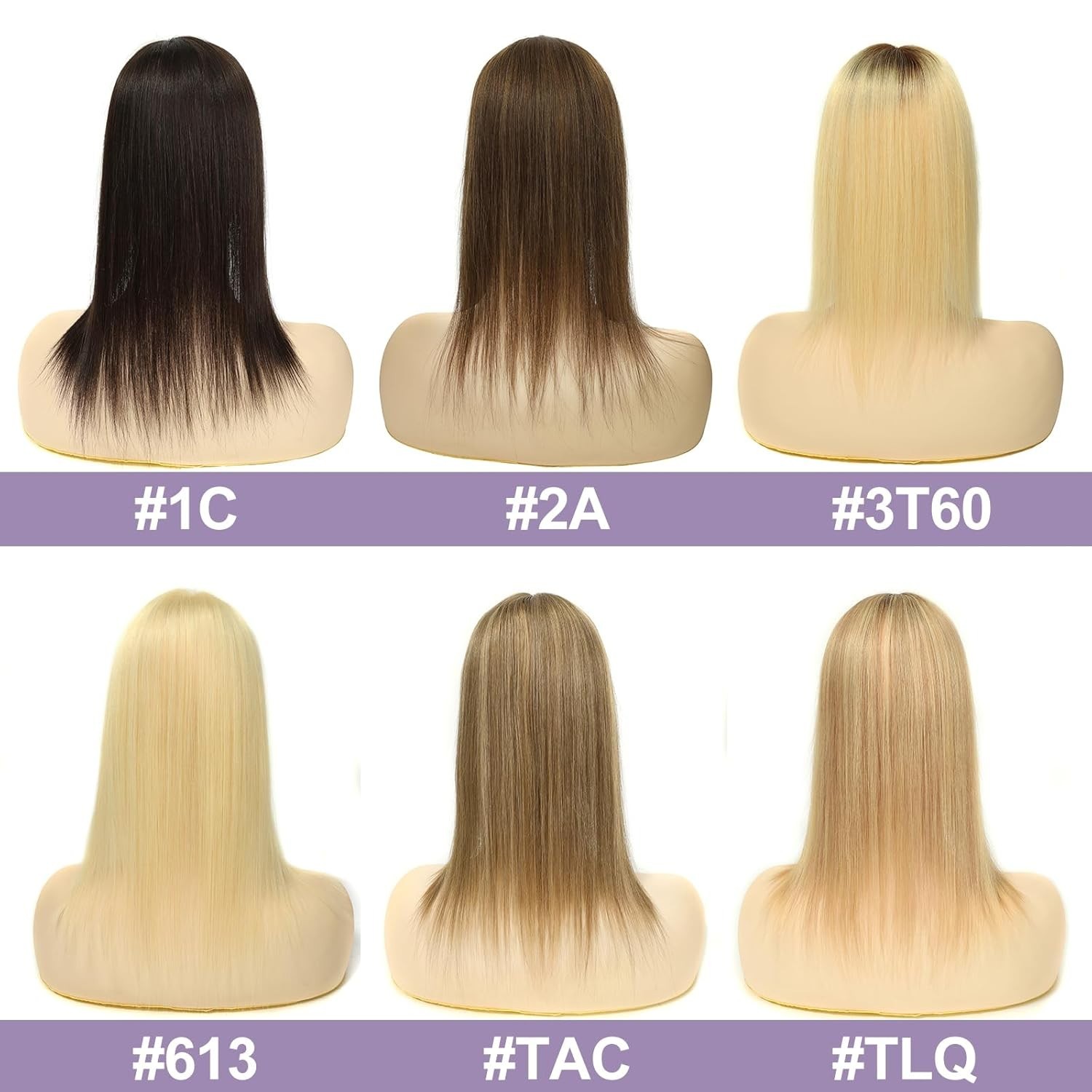 Topunique 3×5 Inch Silk Base Human Hair Toppers for Women 16″ 130% #2A Brown