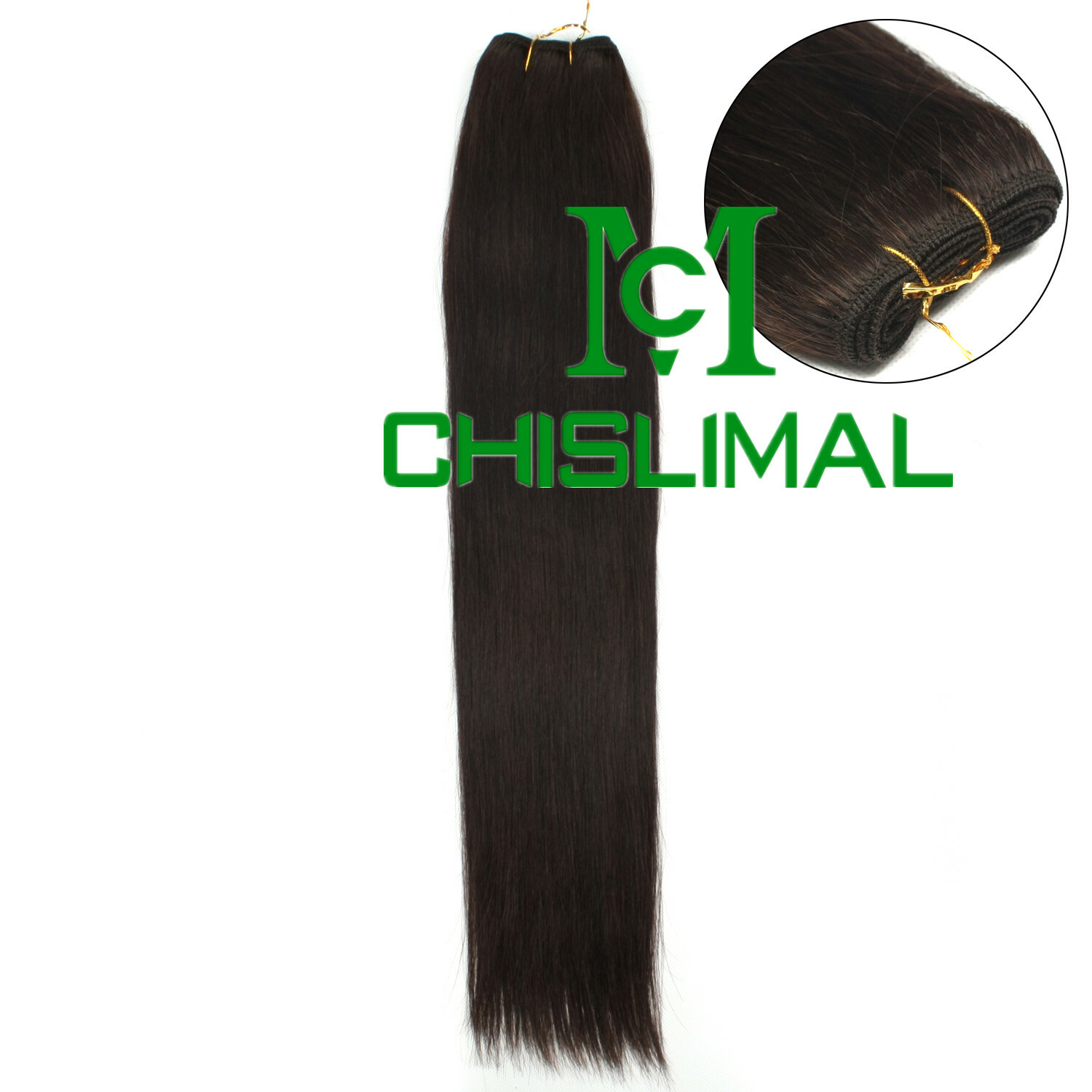 10″- 28″ Remy Human Hair Weft Straight Human Hair Extensions 100g/pc More Colors