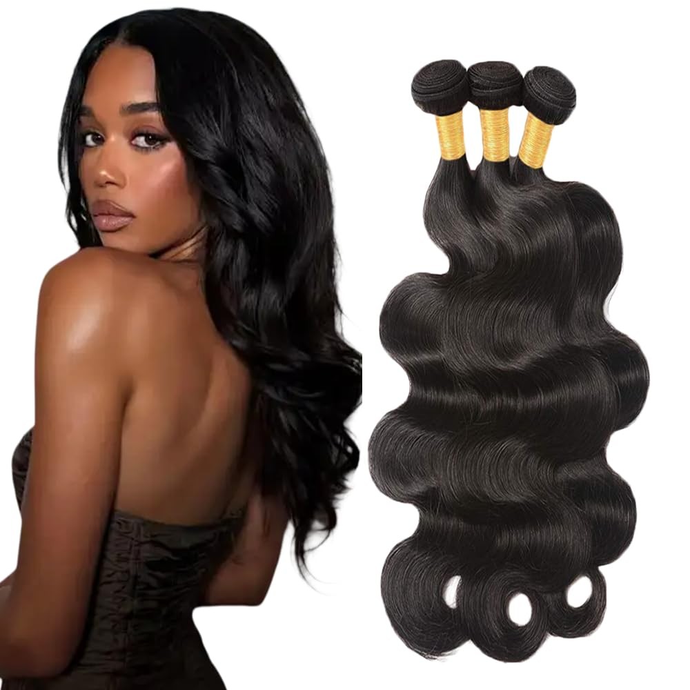 Human Hair Bundles Body Wave Bundles 16 16 16 Inch Unprocessed Brazilian Virg…