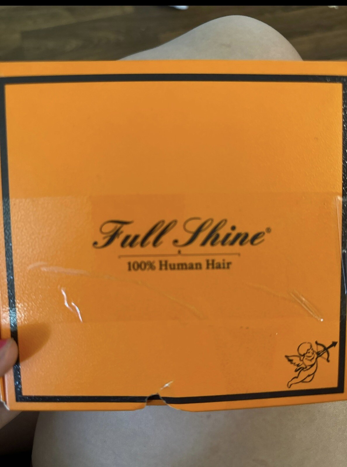 New Full Shine Black Clip in Hair Extension 10” Human Hair Natural Black 7pc